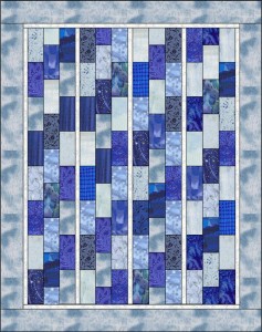 Blue Bricks Quilt