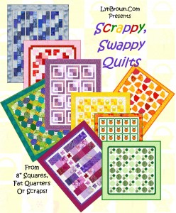Scrappy Swappy Quilts Cover 248x300 Nostalgic 9 In 9 Quilt Pattern Week One