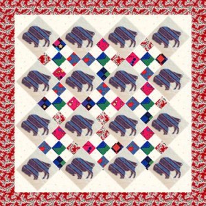 Buffalo Quilt Multi