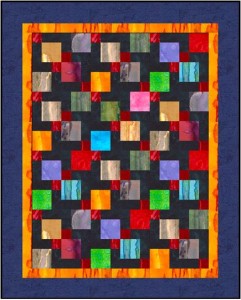 Magic 9 Doll Quilt 241x300 Do You See...? Christmas Block Of The Week 37 Rockin Horse