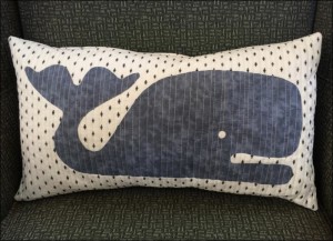 Whale Pillow July